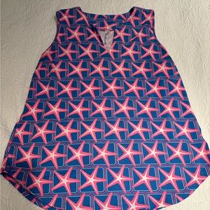 Lulu-B sleeveless, v-neck top, size XL